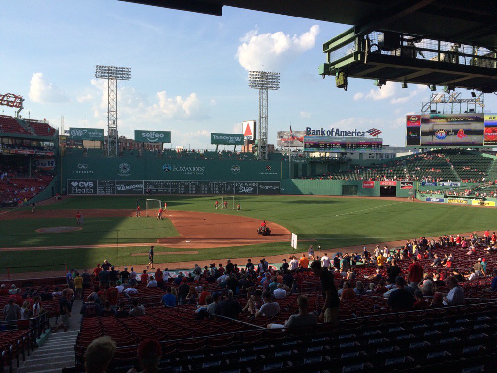 64inningstretch's tweet photo. Congratulations to @RedSox on winning AL East Division. Photo taken at Fenway 6 July when Red Sox beat Rangers 11-6 https://t.co/yMWi9xzhoQ