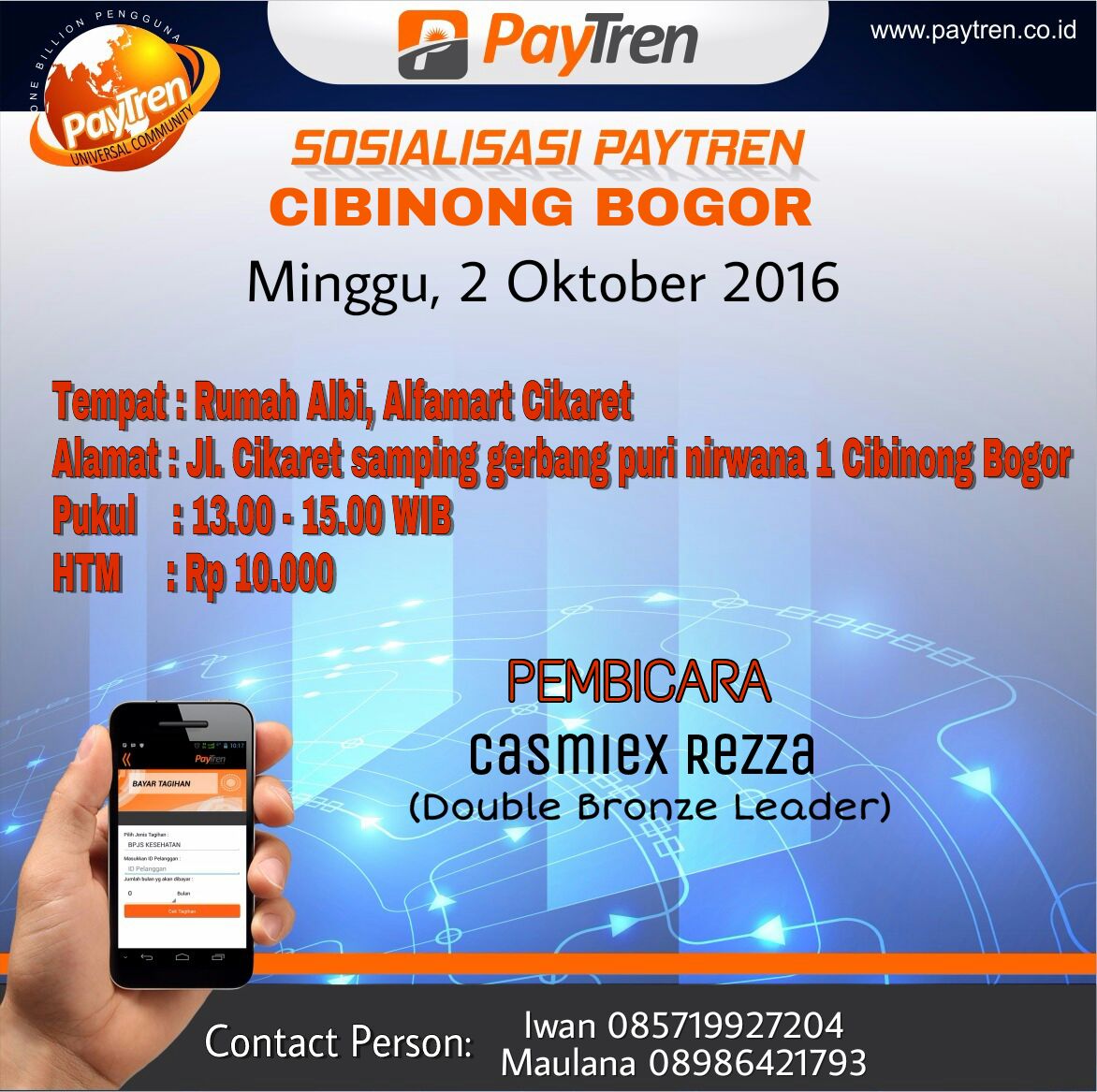 Paytren Tangerang Casmari76 Twitter