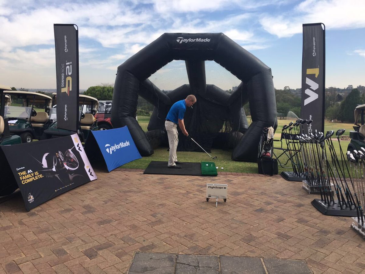 TaylorMadeSA's tweet photo. Ready, set, go at the @SanlamGolf #SanlamCancerChallenge here at @CountryClubJHB ! #TMFaM1ly https://t.co/iXJfkzVTvT