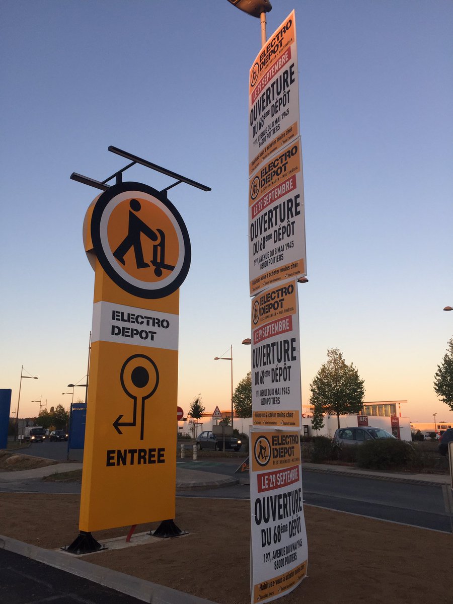 stephane_march's tweet photo. Poitiers : c'est parti, 68ème dépôt en France ! Bienvenue au petit nouveau ! https://t.co/Gfzb2xAY7i