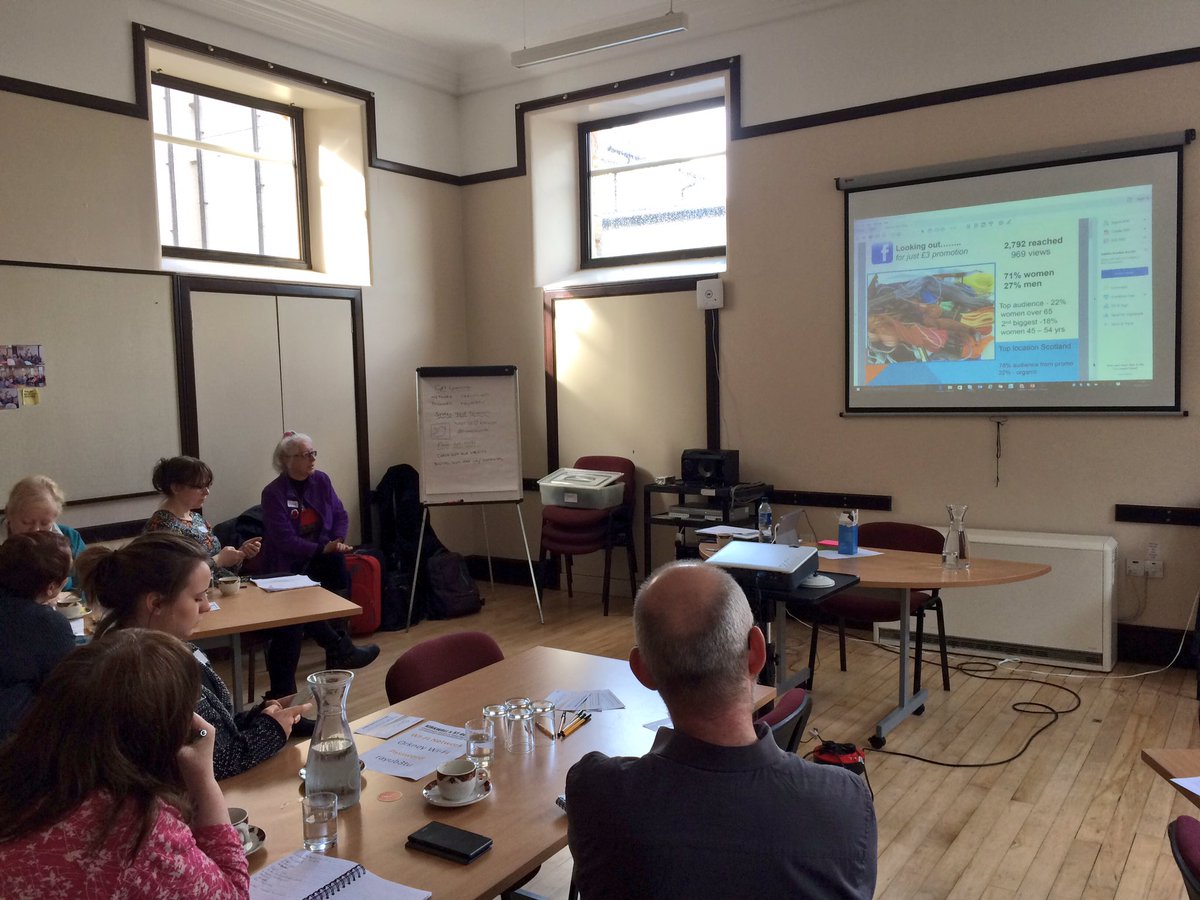 DigiScot's tweet photo. Lynne from @ShapDevTrust sharing their #digital storytelling journey for #Sew Shapinsay: https://t.co/QDyjMoxPXf #OneDigital #Orkney Meetup https://t.co/ZpzQhb1huK