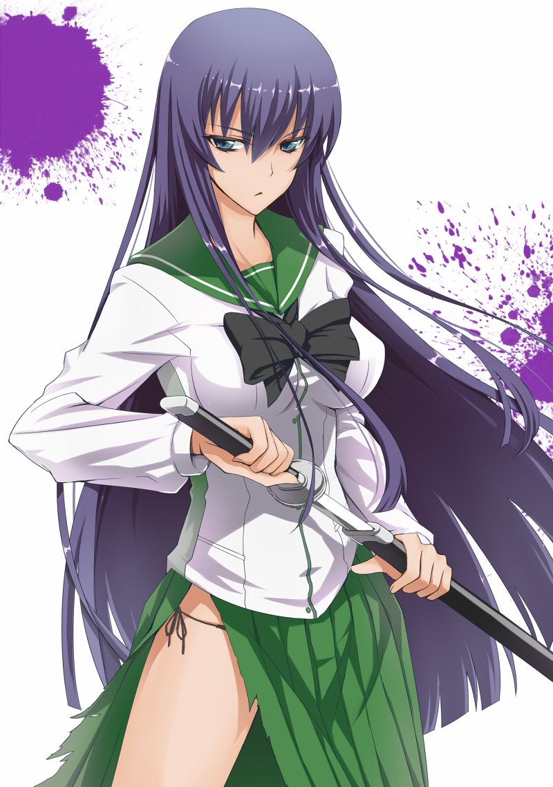 High School of The Dead SAEKO REI Set Profile Collectable Card