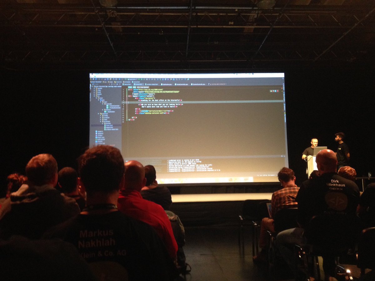 dschaenzky's tweet photo. #codetalkshh "thanks god we have intelliJ" @intellijidea #bestIDE https://t.co/BGU3WsbLTh