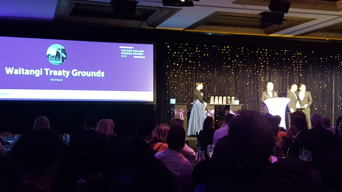 Ka pai to mahi #WaitangiTreatyGrounds for winning the 2016 @TourismAotearoa #Maori #TourismAwards. Doing @Northland_NZ proud! #tetaitokerau