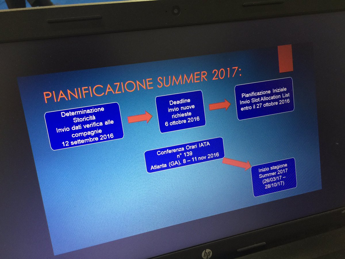 Ad #Atlanta in novembre si svolgono i lavori per decidere gli slot della Summer 2017 #NF16 #SlotConference #Iata