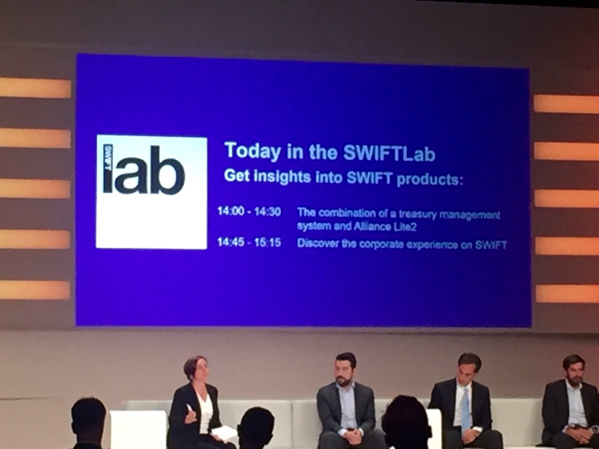 AntoniaSW's tweet image. Last day at Sibos 2016 &amp;gt; don&apos;t forget to check out the #SWIFTLab @MargauxMonforti #sibos