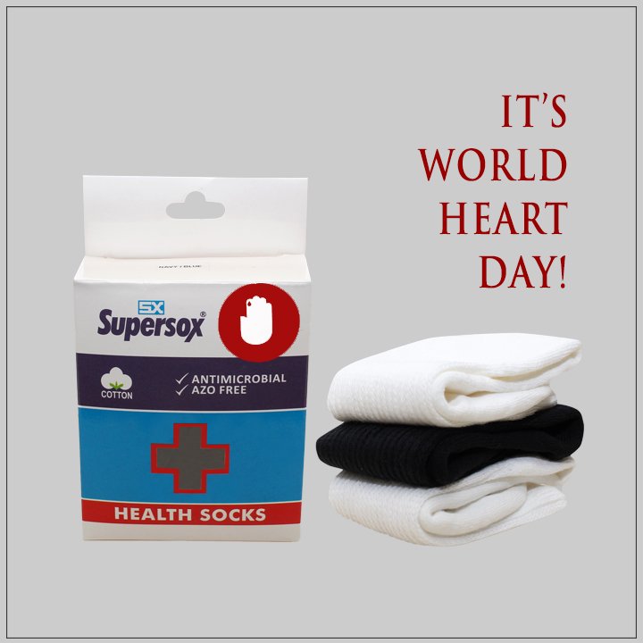 Supersox_India's tweet photo. It's #WorldHeartDay; Stay Fit & Get #Supersox! Socks for Low BP > https://t.co/2oqQdaZxYa #HealthSocks #Socks #BloodPressure #StayFit https://t.co/QAAmbgqBjN