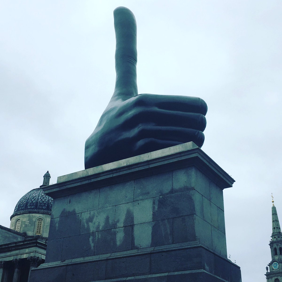 London is 'Really Good' &amp; just got better <a href="/MayorofLondon/">Mayor of London, Sadiq Khan</a> <a href="/LDN_Culture/">Mayor of London's Culture team</a> <a href="/davidshrigley/">David Shrigley</a> #fourthplinth <a href="/SFGalleryLondon/">Stephen Friedman Gallery</a>