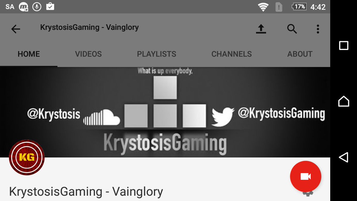 KrystosisGaming's tweet photo. New Channel art live now! https://t.co/lmY8iiQVaC