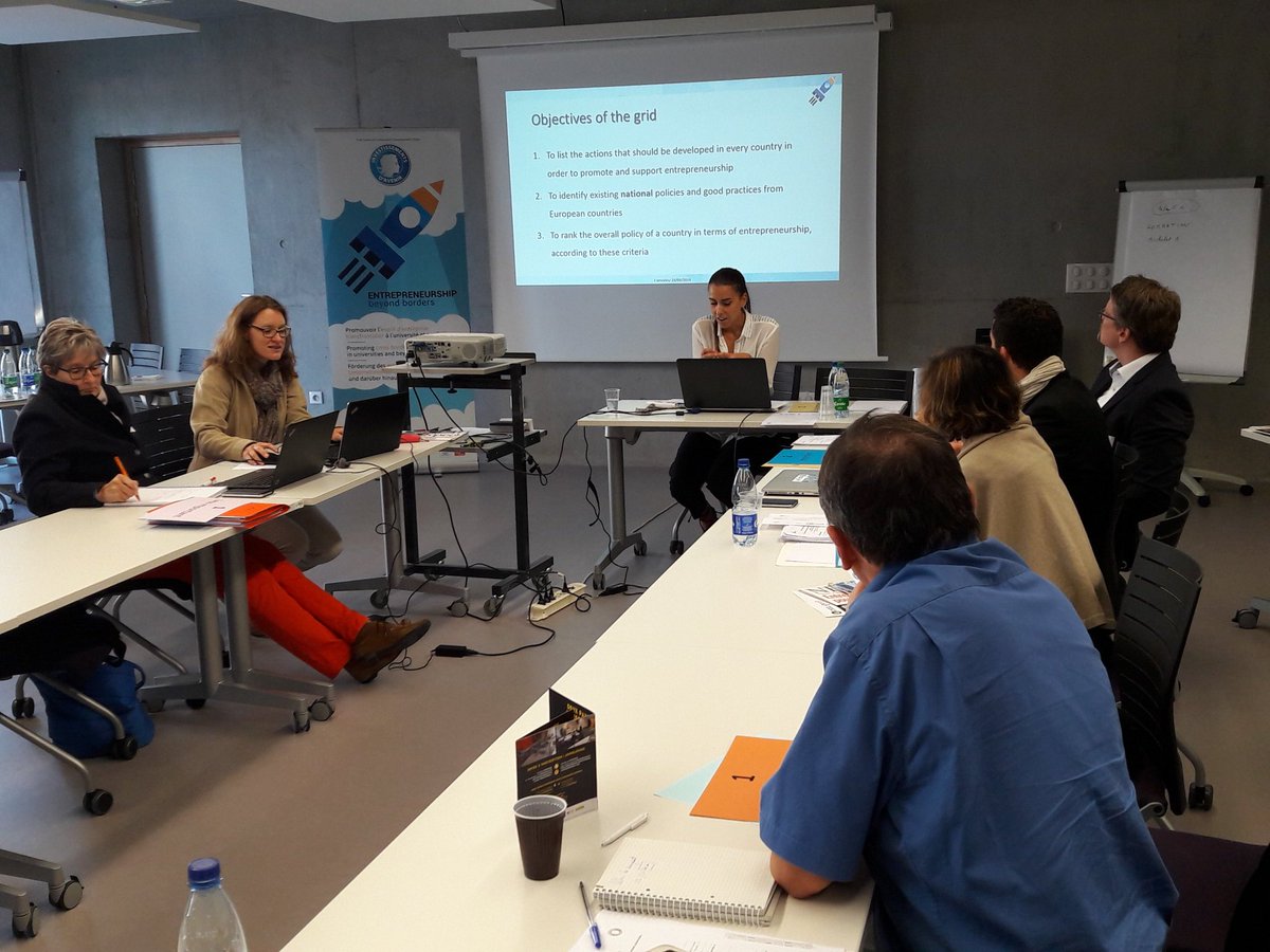 Entrepr_Unistra's tweet photo. @IreneIervolino is now presenting a benchmark grid on public #entrepreneurship  policies in Europe #EBBSeminar #international https://t.co/zI4Q3LGKoB