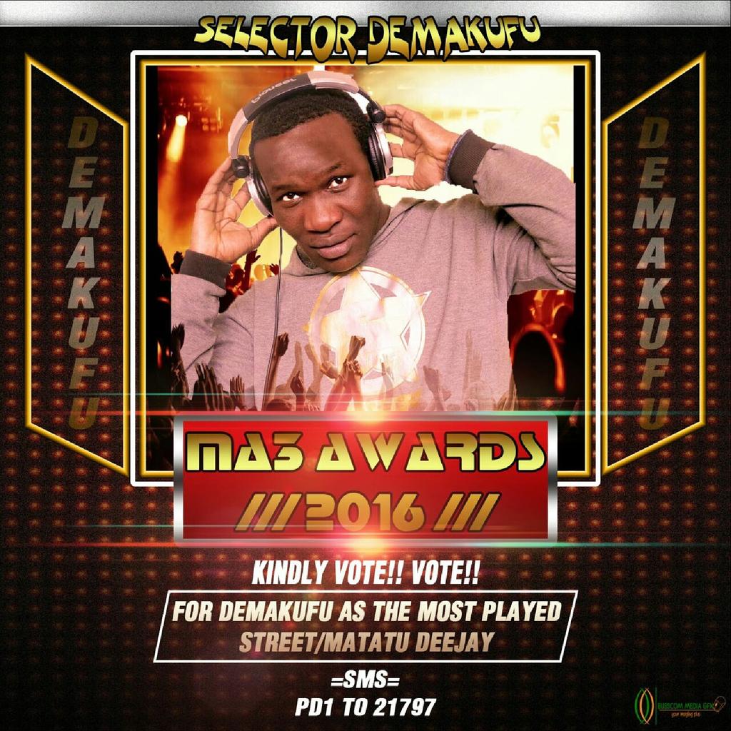 Demakufu's tweet photo. Kindly Vote For Demakufu As The Most Played Street/Matatu Dj Send Pdi To 21797. https://t.co/gX1kiSjlaG