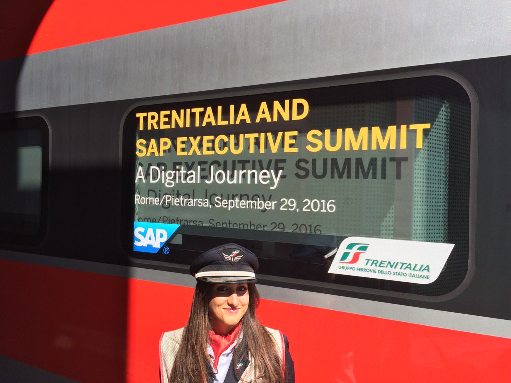 howellsrichard's tweet image. On track for the #digital journey with #sapiot