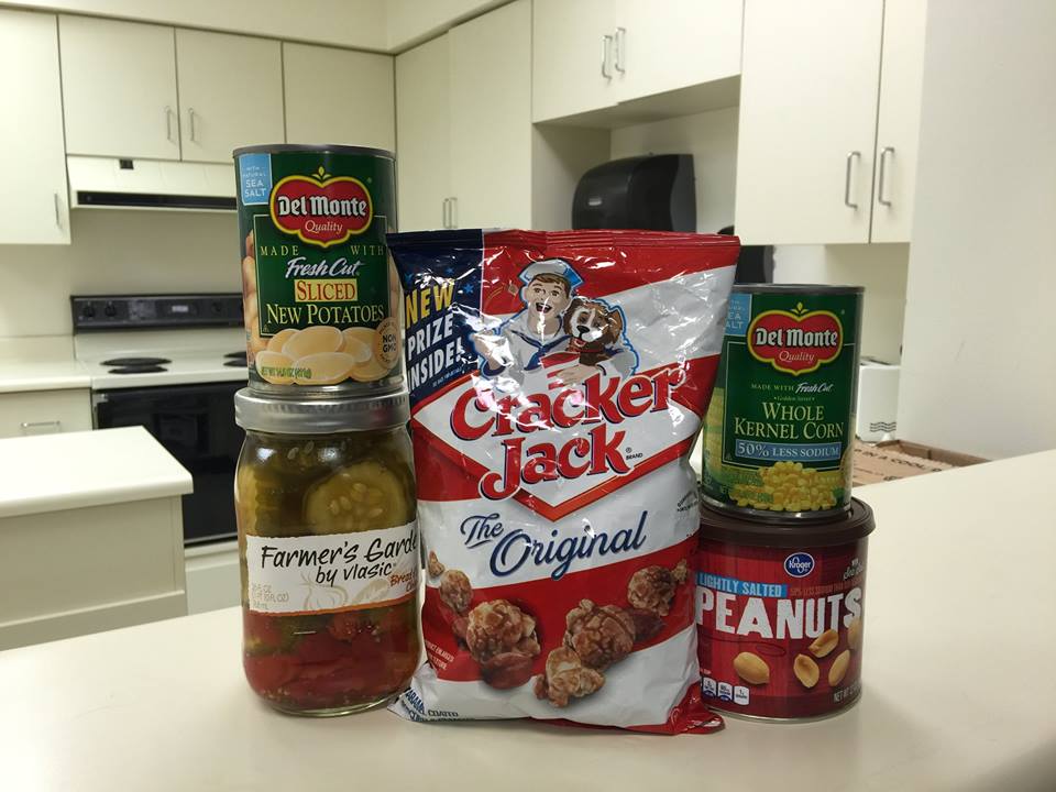 KitCookOff's tweet photo. Today is the last day to get your #KitCookOff recipes in! Ingredients are CrackerJackยฎ, Corn, Potatoes, Pickled foods, Peanuts https://t.co/UDFA8X4On1