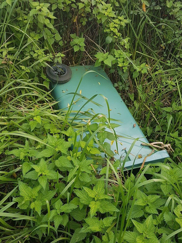 waterlevels's tweet photo. Recycle your green waste for free at any #Somerset #recycle site, no need to throw in a ditch, help us fight #flytipping #fightflytipping https://t.co/ij2JTU5DaF
