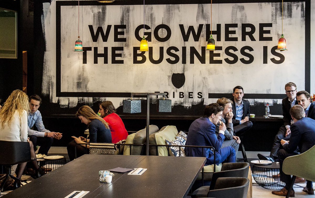 Everybody needs a chill aria at work. It's a place to meet people. It's time to connect.
Join the 35Th Tribe at Utrecht Central Station!