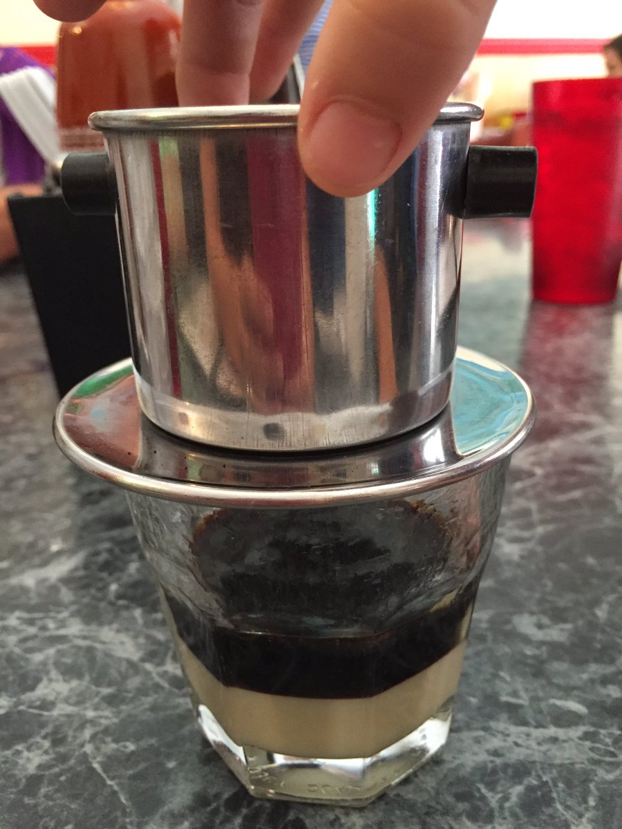 kcfoodadventure's tweet photo. Vietnamese coffee @ Vietnam Cafe Columbus Park @RiverMarket #kc #coffee #NationalCoffeeDay https://t.co/negdWuKmhS