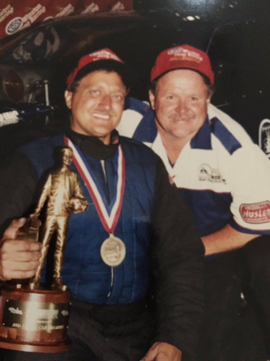 jeffarend's tweet photo. @NHRA #ThrowbackThursday Hard to believe it was 20 years ago that we won the Keystone Nationals! #PaulSmithRacing #firstWally https://t.co/VlbJVyZ9ts
