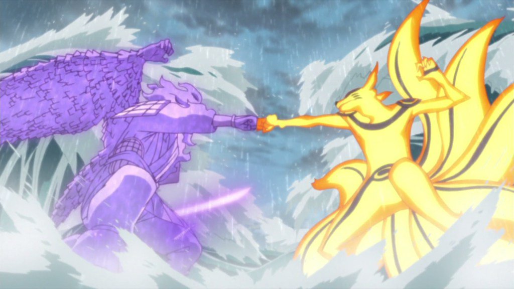 Naruto vs Sasuke, Daily Anime Art