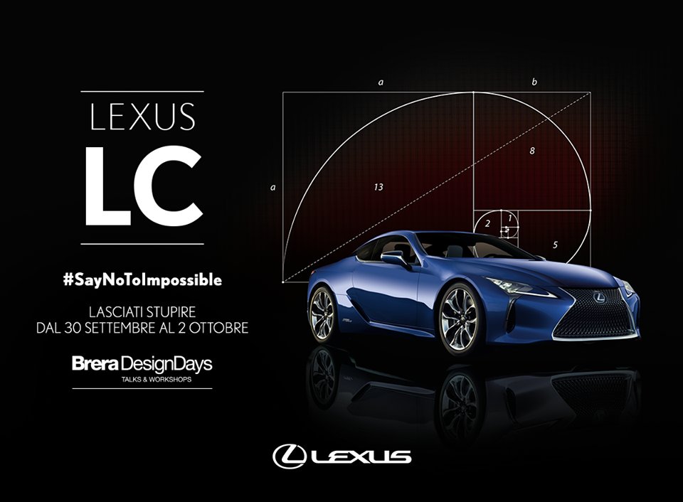 Brera_District's tweet photo. #Lexus ha detto no all’impossibile con la nuova LC. Scoprila in anteprima assoluta per l’Italia ai #BreraDesignDays! #SayNoToImpossible https://t.co/lPlyFpC8i5