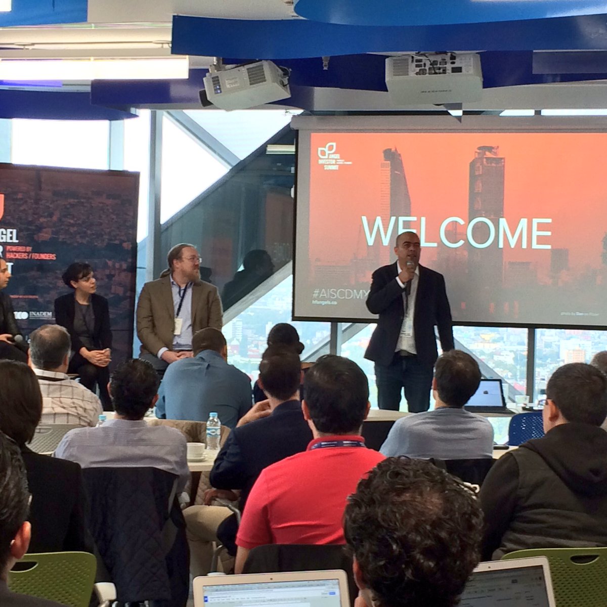 RoninPPRR's tweet image. Dando la bienvenida en &apos;Angel Investor Summit&apos; #AISCDMX