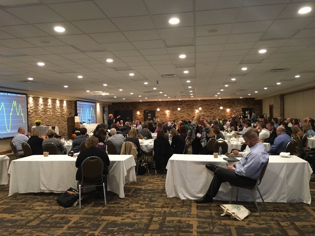 FundingResults's tweet photo. It's standing room only at the @PDIowa Fall Conference! Hope you can find a good spot @ConvergentMark. #pdiowa https://t.co/cu803Zbfp1