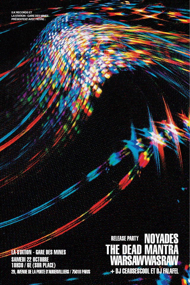 On sera le 22/10 à la Station pour la release-party des très veloutés Noyades. facebook.com/events/6473667…