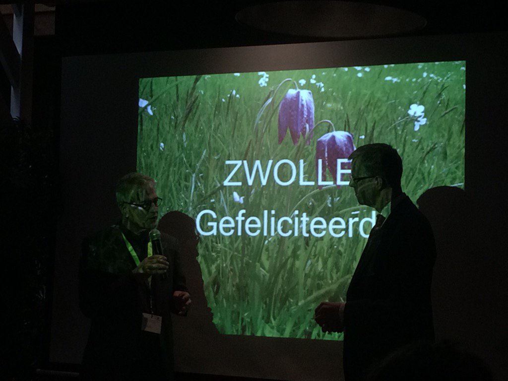 Gemeente Zwolle winnaar Landschapsprijs <a href="/LandschapOV/">Landschap Overijssel</a>.  Stad met hart voor landschap.