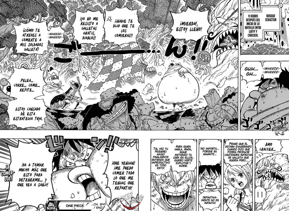Leo_On_Tw's tweet photo. Enseñanza del día: Si no puedes con ellos, cómetelos.
#OnePiece #OnePiece841 https://t.co/adf1SmmoZb