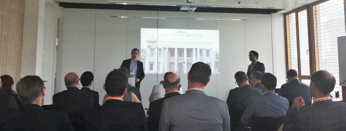 WIZATA's tweet photo. TY! Full room at #ITDays 2 solve business needs w/@Microsoft Cloud Solutions by @JulienHugo of @NereaConsulting &amp; @ziadbenslimane of @WIZATA https://t.co/9Vq9ZkGGx7