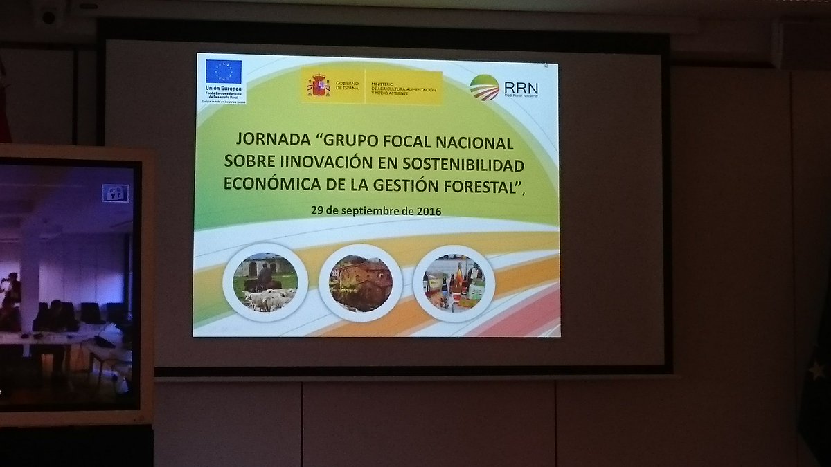 ctforestal's tweet photo. En Madrid, en el @magramagob presentación del Grupo Focal Forestal Innovación en Sostenibilidad Económica, #gestión #forestal https://t.co/hcWAwhn5QY