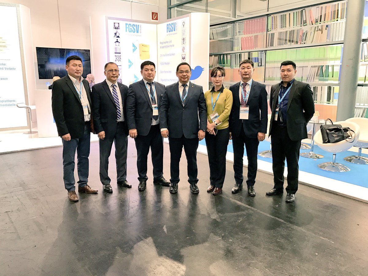 ХБНГУ-ын Зам тээвэр, Мэдээллийн технологийн дэд сайд Бомбагийн урилгаар Берлинд ирлээ.

#FGSV