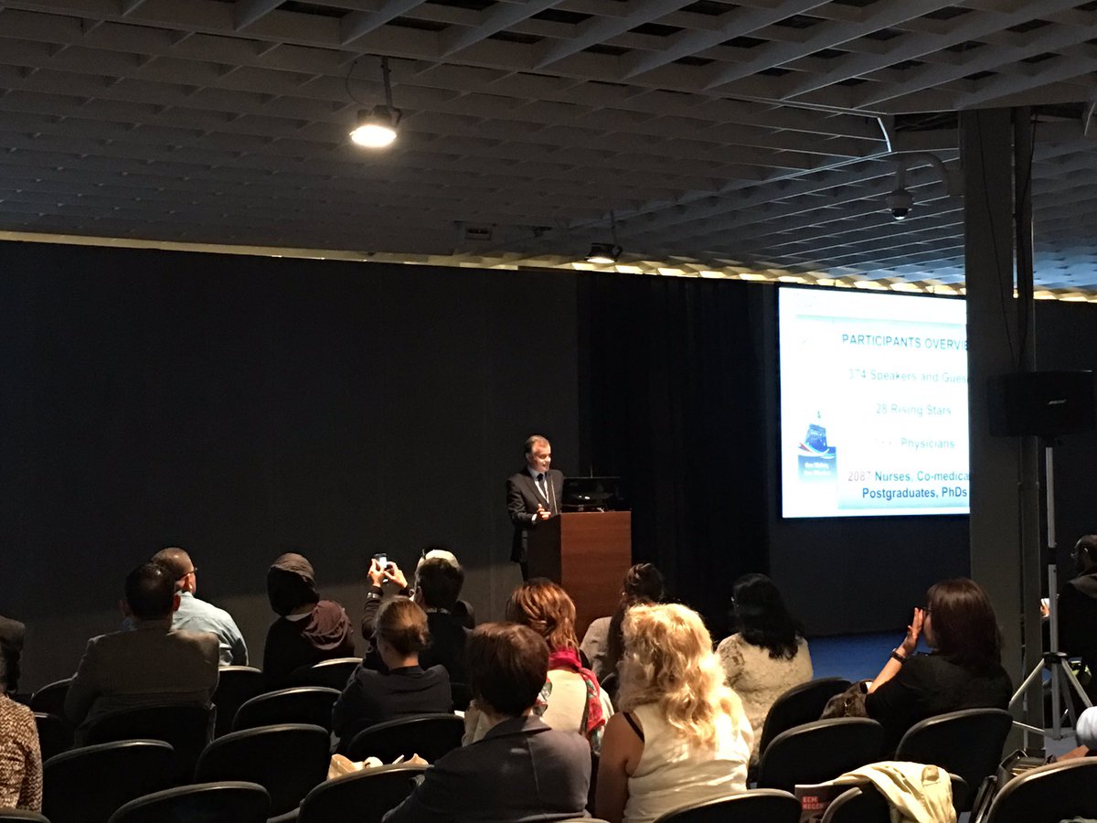 #WUWHS President, Prof. Marco Romanelli, presents the #WUWHS2016 achievements #closingceremony #congress #woundhealing