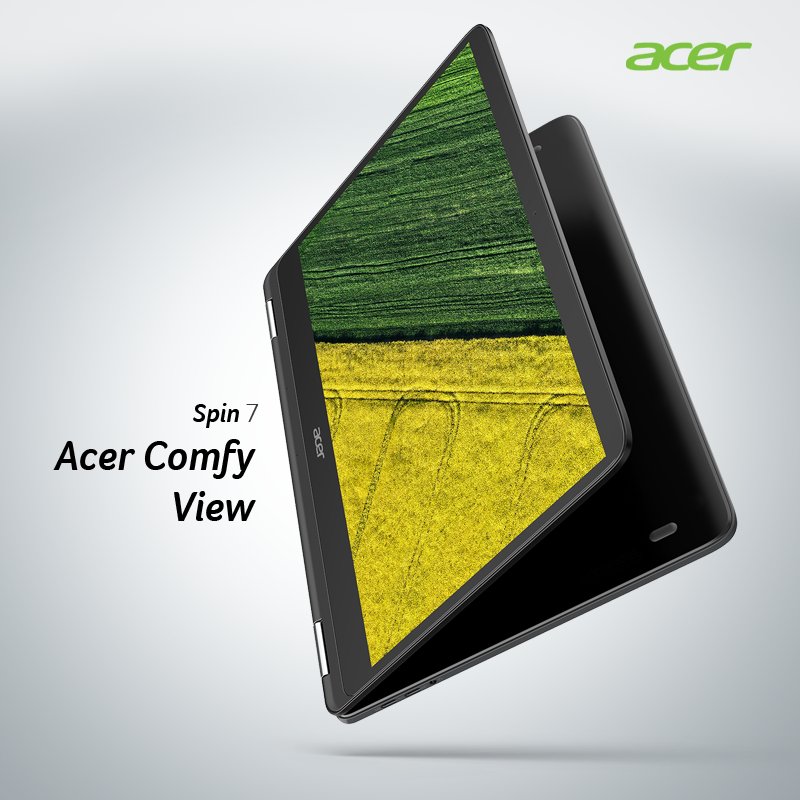 PredatorMENA's tweet photo. The new Acer #ComfyView is ideal for people who spend long hours on the computer, as it helps reduce visual discomfort. Try the new Spin 7. https://t.co/4Zf49BcRIT