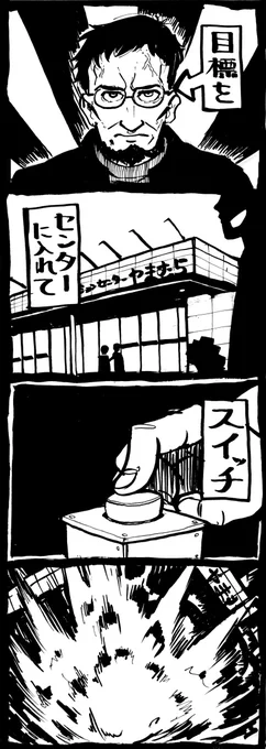 目標をセンターに入れてスイッチ 