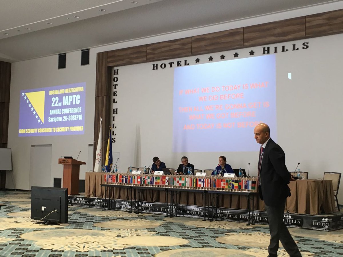 CairoPeaceKeep's tweet image. Our Director @Swelamiat moderates last session of #IAPTC conference, entitled &quot;Peace Reviews and Their Future Implications for Training&quot;