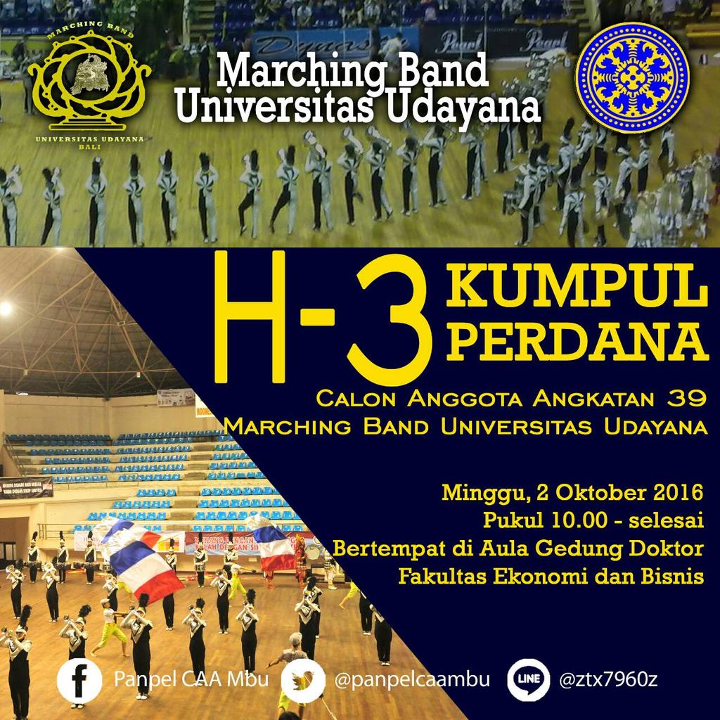 (2/2) 
Pada hari Minggu, 2 Oktober 2016. Bertempat di Aula Gedung Doktor FEB Sudirman pukul 10.00-selesai