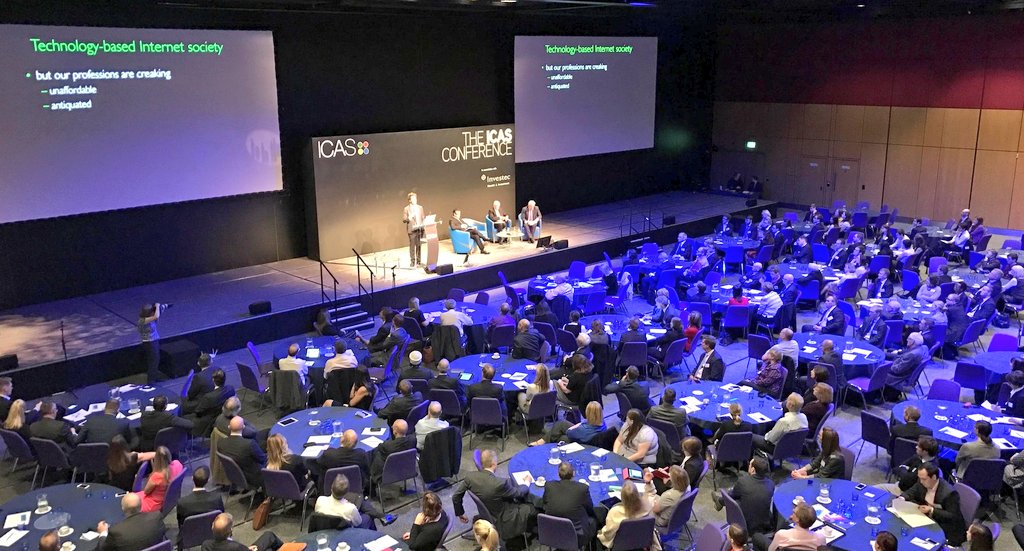 IndyHothi's tweet image. wonderful session at #ICASConference with @danielsusskind @HywelBallEY and Sir David Tweedie on the future of the #accounting profession