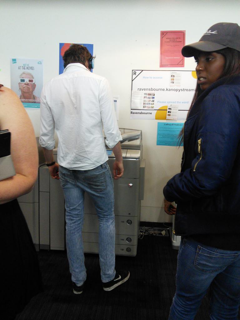 TabletSixTrail's tweet photo. There's a queue at the printer #philmakers https://t.co/l3Z3XZx4a3