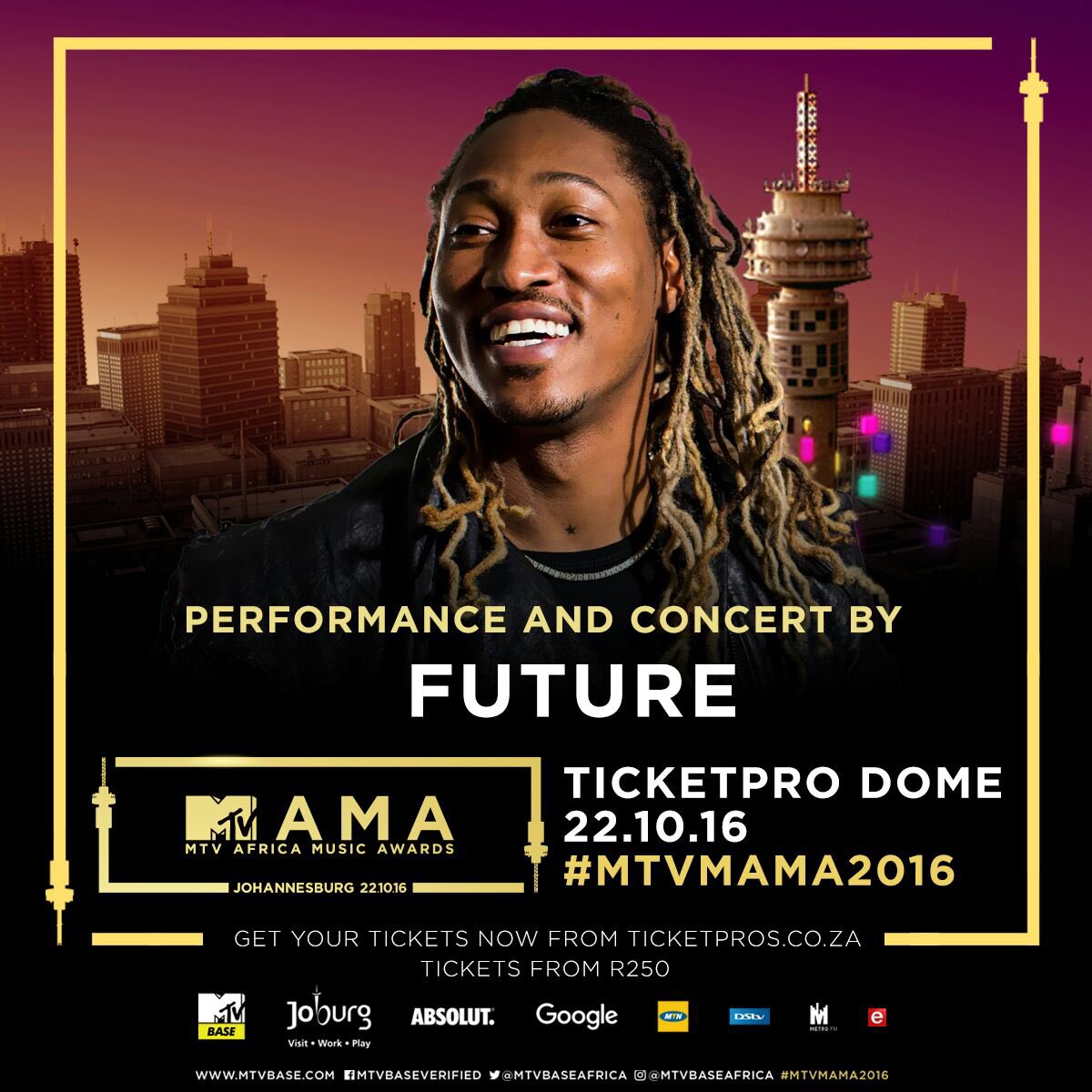 Showbizplus Mama 2016 American Hip Hop Artist Future Set To Perform