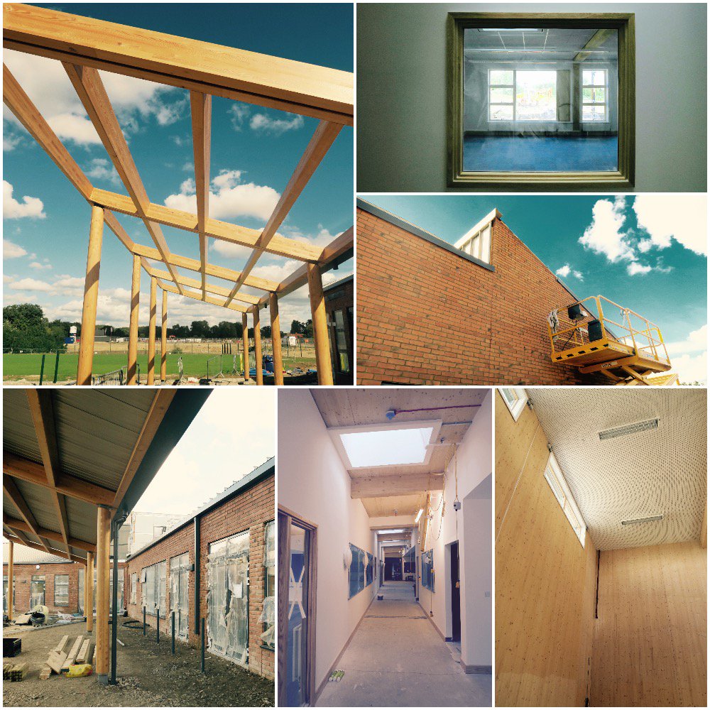 Agile_DesignUK's tweet photo. a few more photos from #northwestbicester #zerocarbonschool #gaglebrook #architecture #sustainabledesign #timber https://t.co/GOAzGzF3MX