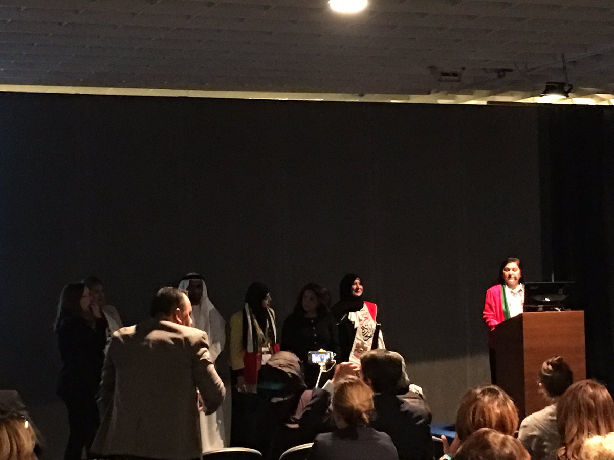 Gulnaz Tariq, President Elect of #WUWHS, presents #WUWHS2020. The #congress will take place in #AbuDhabi, in #UAE #woundhealing