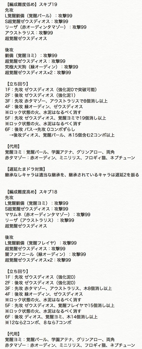 オーガch パズドラまとめブログ Twitterren 特殊降臨ラッシュ周回劉備2pt 9 30 金 10 10 月 まで潜在たまドラを乱獲しちゃってください 解説動画 T Co Yv6p3gmnko パズドラ