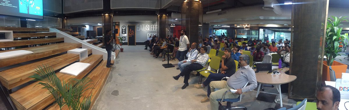 Our #September community meet is underway!
If you're in Hyderabad, drop by at #THub