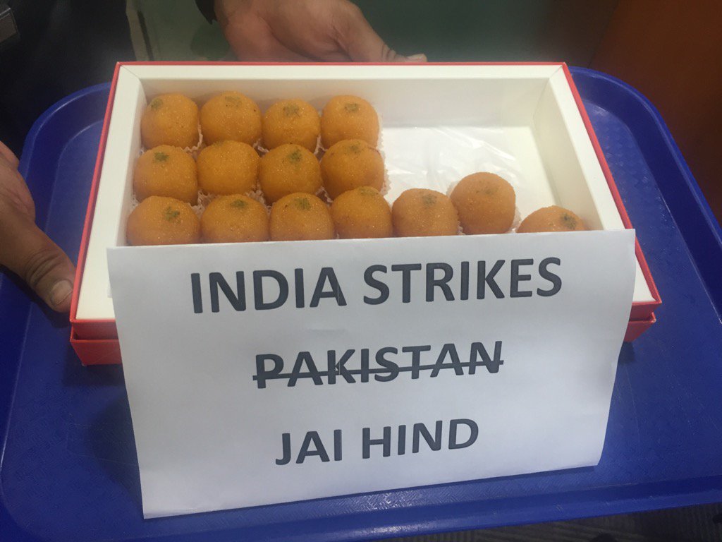 Sweets distributed in my office