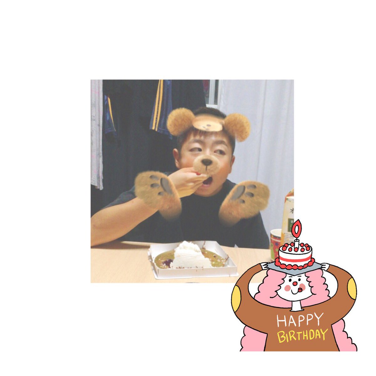 1999Miku's tweet photo. まいぶらざーHappyBirthday🎂🎉 https://t.co/DnnsJdXbIw