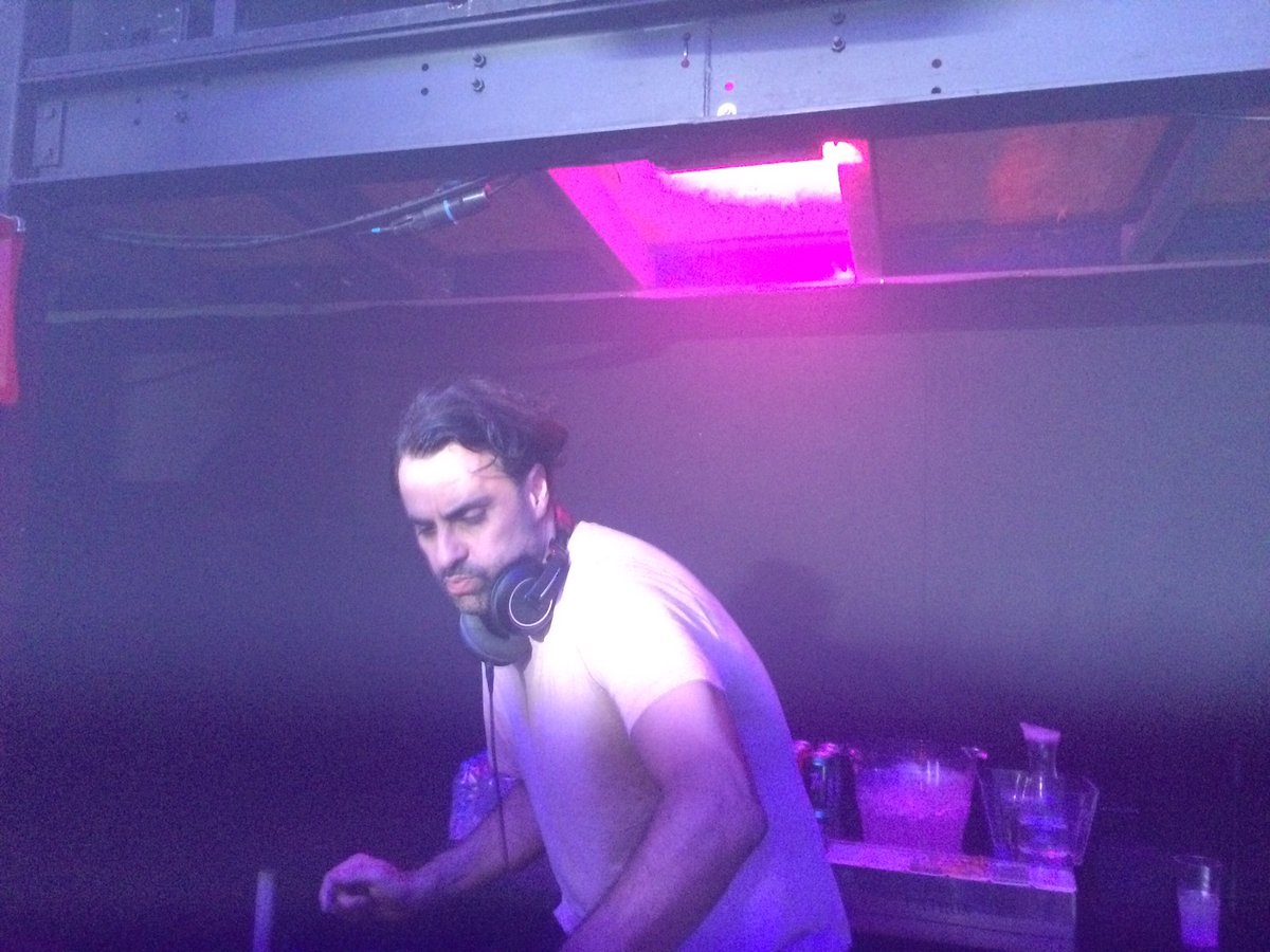 AuSmithUK's tweet photo. Playing in the basement with the likes of @yousefcircus in the main room next to you is something special @proxylondon #egglondon #ausmith https://t.co/wyMPHpw9Ce