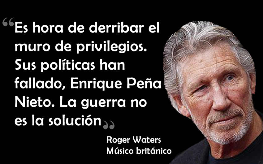 EstasConectado El músico británico, Roger Waters, es el protagonista de la  'Frase del Día' | EL DEBER | Scoopnest