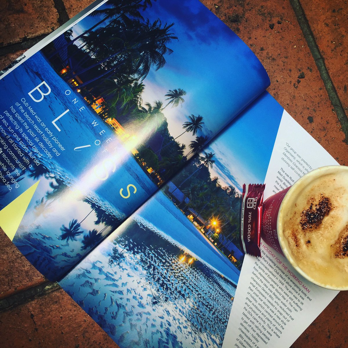 RobsDaneel's tweet photo. The only way to spend #InternationalCoffeeDay ... dreaming about a beach holiday #travel #instatravel #wheretonext #beachholidays @StbTrav https://t.co/IjcPH58OYW