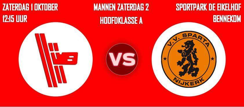 vvbennekom_2's tweet photo. as zaterdag om 12:15 uur op de Eikelhof! #vvb2 #vvbspa @vvbennekomlive https://t.co/GvfKiPwdnO