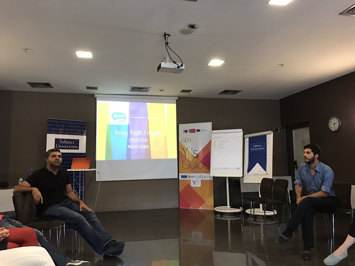 aguyouth's tweet photo. #GenYsGuide is continuing after lunch session @AFSTurkiye https://t.co/gOGKIGAQzd